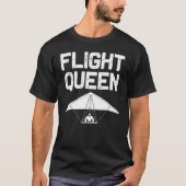 Hang Gliding Frauen Mama Hang Glider Pilot Flyer T-Shirt (Vorderseite)