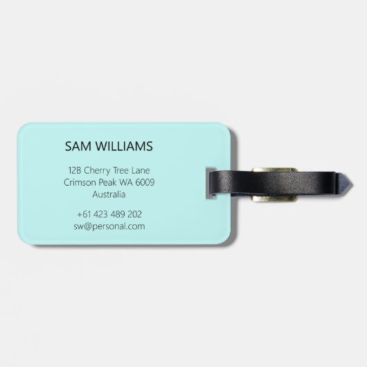 Hang Gliding Gepäckanhänger (Rückseite horizontal)