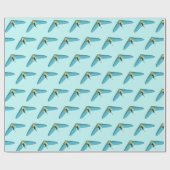 Hang Gliding Geschenkpapier (Flach)