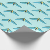 Hang Gliding Geschenkpapier (Ecke)