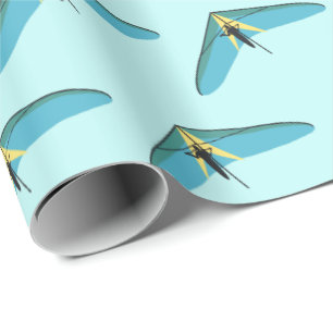 Hang Gliding Geschenkpapier