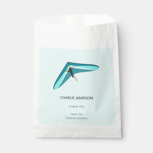 Hang Gliding Geschenktütchen (Vorderseite)