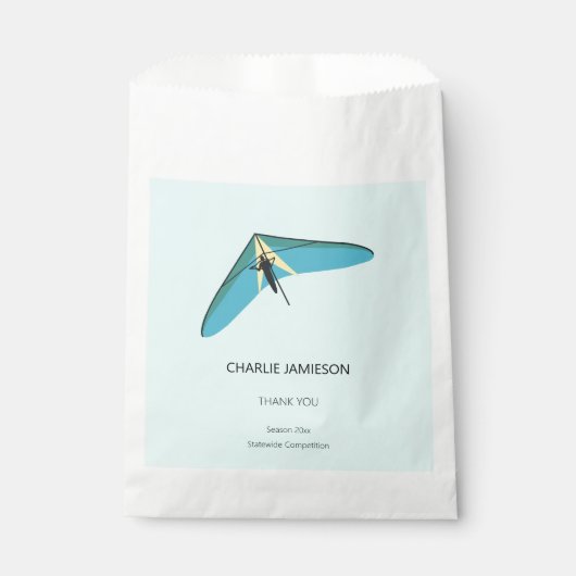 Hang Gliding Geschenktütchen (Vorderseite)