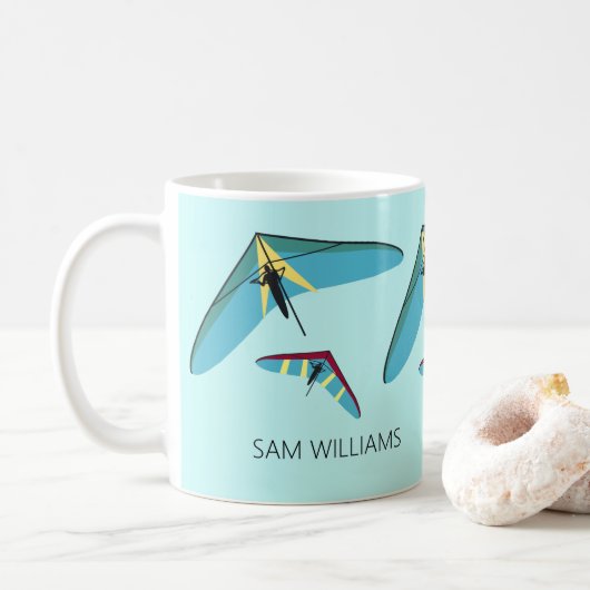Hang Gliding Kaffeetasse (Mit Donut)