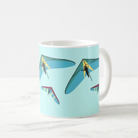 Hang Gliding Kaffeetasse (VorderseiteRechts)