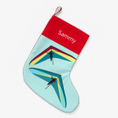Hang Gliding Kleiner Weihnachtsstrumpf (Vorderansicht (hängend))