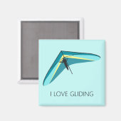 Hang Gliding Magnet (Vorderseite/Rückseite)