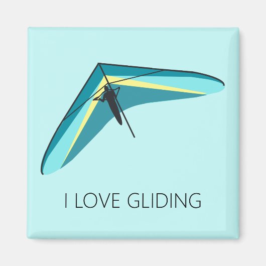 Hang Gliding Magnet (Vorne)