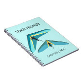Hang Gliding Notizblock (Rechte Seite)