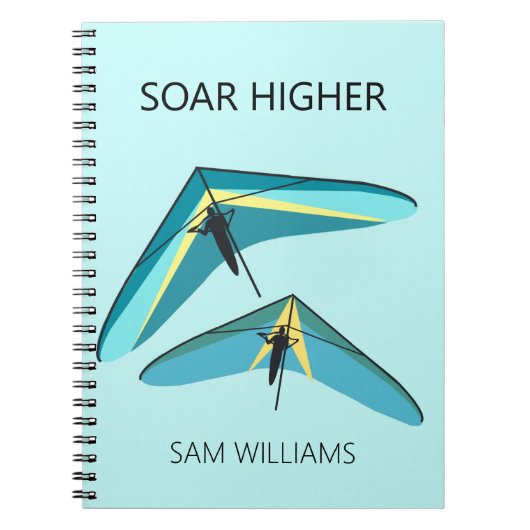 Hang Gliding Notizblock (Vorderseite)