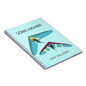 Hang Gliding Notizblock (Rechte Seite)
