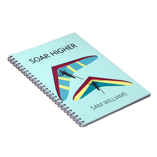 Hang Gliding Notizblock (Rechte Seite)