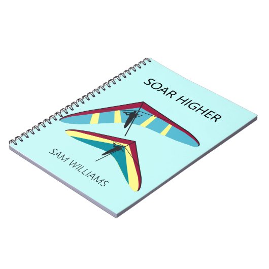 Hang Gliding Notizblock (Linke Seite)