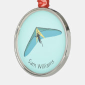 Hang Gliding Ornament Aus Metall (Links)