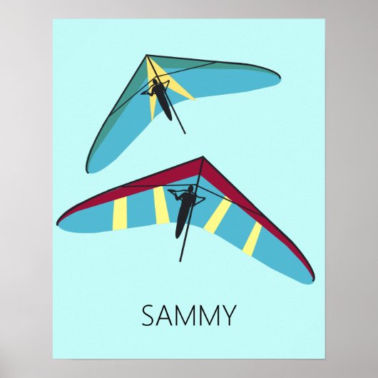 Hang Gliding Poster (Vorne)