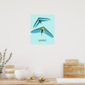 Hang Gliding Poster (Küche)