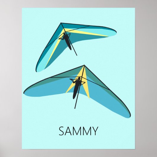 Hang Gliding Poster (Vorne)