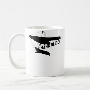 Hang-Gliding-Silhouette Kaffeetasse