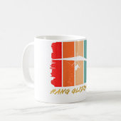 Hang-Gliding-Sportliebhaber Spieler Kaffeetasse (Vorderseite Links)