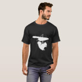 Hang Gliding Squirrel Funny Hang Glider Squirrel T-Shirt (Vorne ganz)