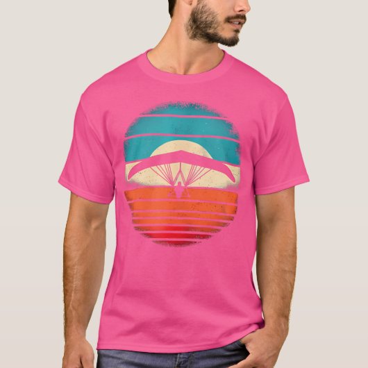 Hang Gliding Sunset T-Shirt (Vorderseite)