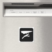 Hang Gliding Symbol Magnet (In Situ (Geschirrspüler))