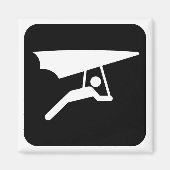 Hang Gliding Symbol Magnet (Vorne)