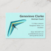Hang Gliding Visitenkarte (Vorderseite)