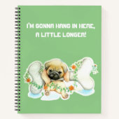 Hang in Here SpiralNotebook Notizblock (Vorderseite)