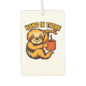 Hang in there baby sloth Classic T-Shirt Autolufterfrischer (Vorderseite)