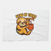 Hang in there baby sloth Classic T-Shirt Geschirrtuch (Horizontal)