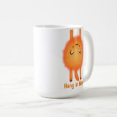 Hang in there cat kaffeetasse (VorderseiteRechts)