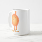 Hang in there cat kaffeetasse (Vorderseite Links)