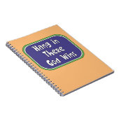 Hang in There - Der Gott gewinnt Notizblock (Rechte Seite)