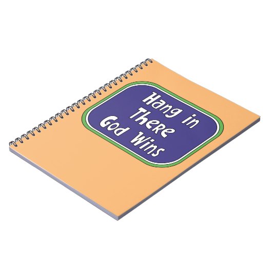 Hang in There - Der Gott gewinnt Notizblock (Linke Seite)
