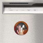 Hang in There Humors Tabby Cat Magnet (In Situ (Geschirrspüler))