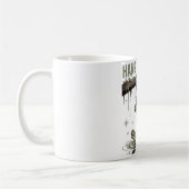 Hang In There It Gets Worse – Funny Frog & Crocodi Kaffeetasse (Links)