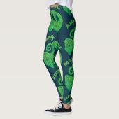Hang In There Magical Chameleon Leggings (Links)