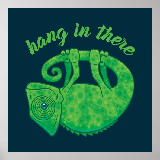 Hang In There Magical Chameleon Poster (Vorne)