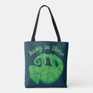 Hang In There Magical Chameleon Tasche