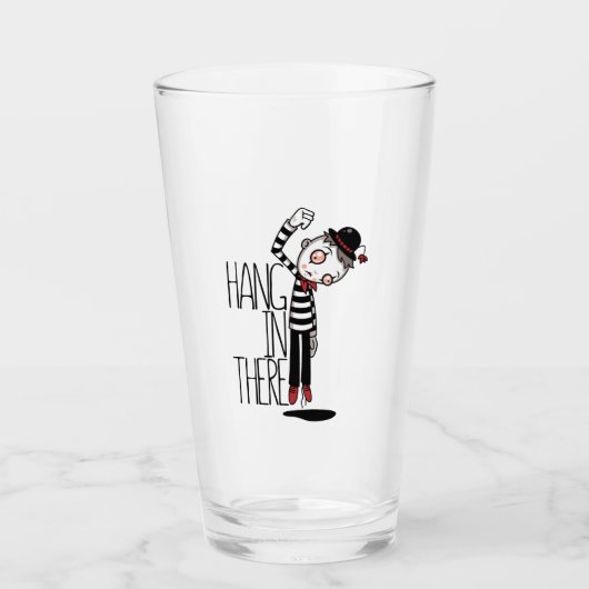 Hang in There Mime Glas (Vorderseite)