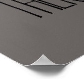 Hang in There Mime Poster (Ecke)