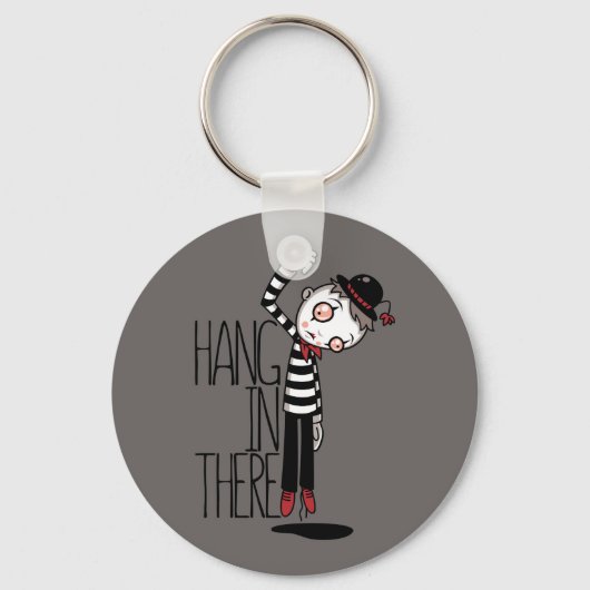 Hang in There Mime Schlüsselanhänger (Vorderseite)