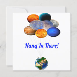 Hang in There Notecard Einladung