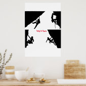 Hang in There Poster (Küche)