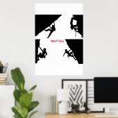 Hang in There Poster (Heimbüro)