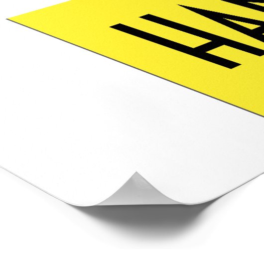 Hang in There Poster (Ecke)