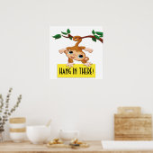Hang in There Poster (Küche)