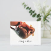 Hang in There Rat Postkarte (Stehend Vorderseite)