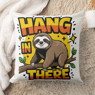 Hang in There Sloth Kissen